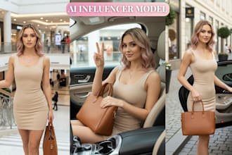 create consistent ai influencer model for instagram and brand