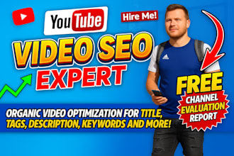optimize youtube videos with SEO and keyword research