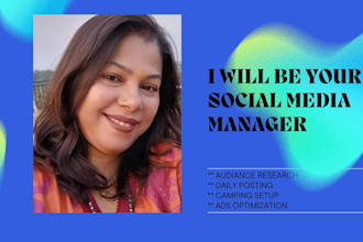 be your social media manager