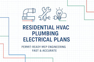 residential hvac design manual j plumbing electrical plans house
