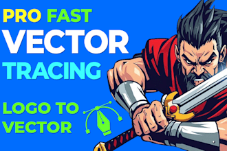 fast vector tracing, convert image to vector file, vector logo, vectorize image