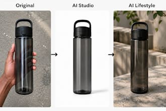 do high quality ai product photoshoot for ecommerce