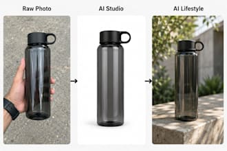 do ai product photoshoot and lifestyle product photography