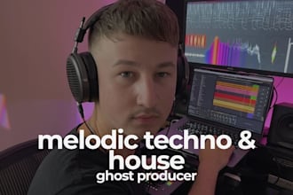 ghost produce melodic techno and house music for you