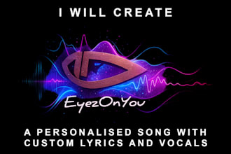 create a personalised song with custom lyrics and vocals