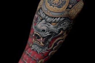 draw amazing japanese oriental tattoo