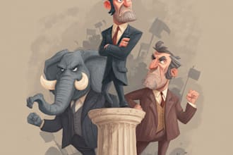 make a political and editorial cartoons