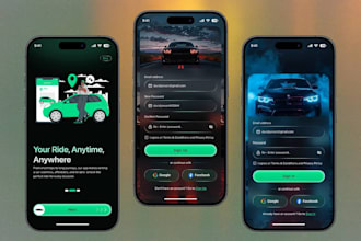 build ai car rental app, ai ride sharing app, car dealership app, taxi booking