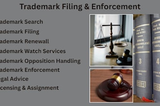 assist with trademark filing and protection