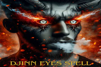 djinn eye spell make your eyes have supranatural power to grant all your wishes