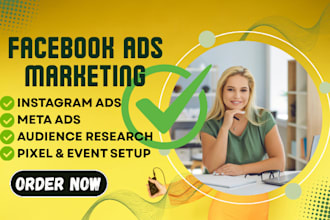 setup fb ads campaign, instagram ads, meta ads facebook marketing