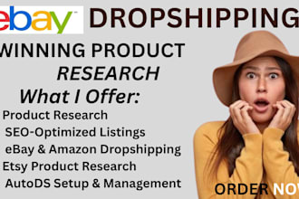 do amazon walmart ebay dropshipping seo listings etsy products auto ds stock