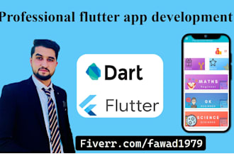 create mobile app andoriod and IOS by flutter