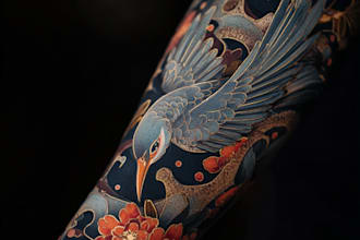 design a tattoo in japanese style