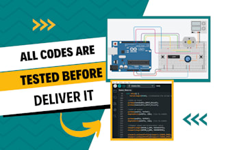 do arduino programming and schematic circuit