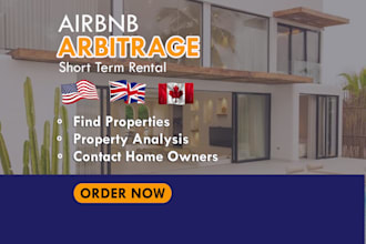 help you find properties in the US, UK, and canada approved for airbnb arbitrage