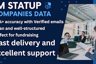 provide verified startup data investor leads for fundraising