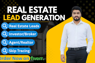 do real estate lead generation, skip tracing, and targeted investor leads