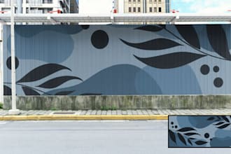 design custom wall art, murals, illustrations for any space