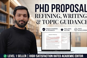 polish and refine your research proposal for phd admissions