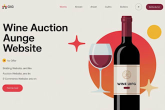 create an auction website