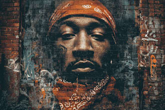 make your rap album cover or mixtape cover or ep cover