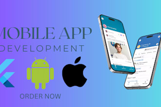develop crossplatform mobile apps on flutter with rest API