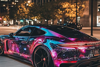 design racing car wrap, livery car wrap, rally car wrap