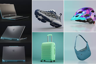 make usdz, glb, gltf 3d model rendering ar, VR, amazon, shopify or personal web