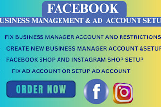 contact facebook support fix face book ads business account