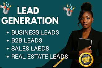 lead generation  b2b leads business leads targeted leads real estate leads