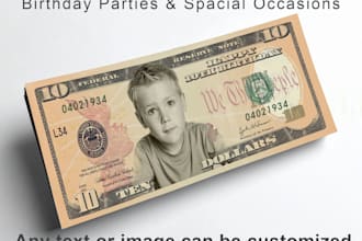 add your image on 10 dollar bill