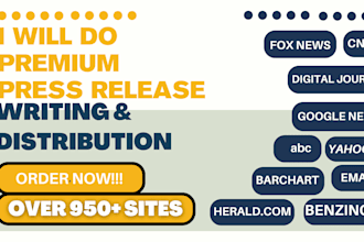 do press release distribution, press release writing, submit press release