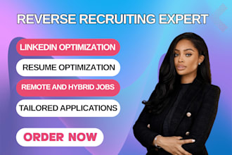 be your reverse recruiter for job search, job applications, and job hunt