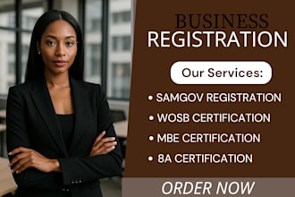 do samgov registration cage code uei wosb mbe sba dbe