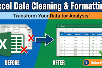 data clean and organized