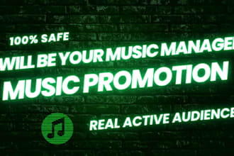 do music manager, song promotion, music distribution, spotify promotion