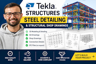 do tekla structures steel detailing and structural shop drawings