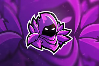design a custom fortnite gaming logo for your team, stream, or brand