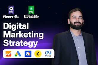 create a complete digital marketing strategy with action plan