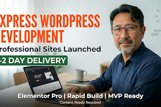 design your responsive wordpress business site fast