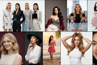 bring  photorealistic ai images , product images, model images