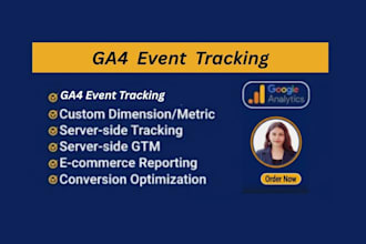 set up custom ga4 event tracking with GTM