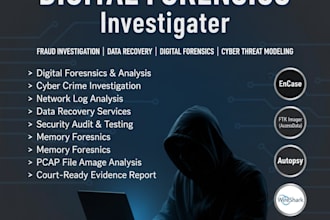 conduct digital forensics investigation and provide detailed report