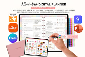 do journal design, digital planner, digital journal, etsy digital planner, etsy