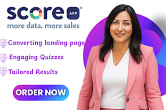 design converting scoreapp scorecard for lead generation