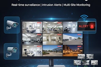 remotely monitor your cctv cameras as a virtual security guard