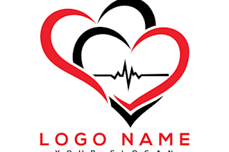 design a professional cardiology logo