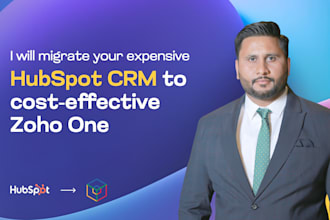 migrate your expensive hubspot CRM to zoho one