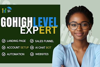 setup gohighlevel ai landing page go high level automation email setup n8n HTML